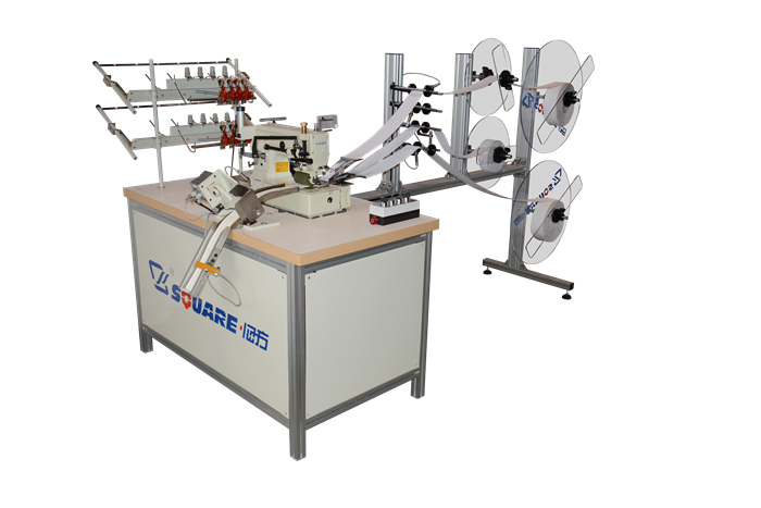 床垫拉手带绗缝切断机