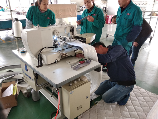 自动床垫拉手带缝合机