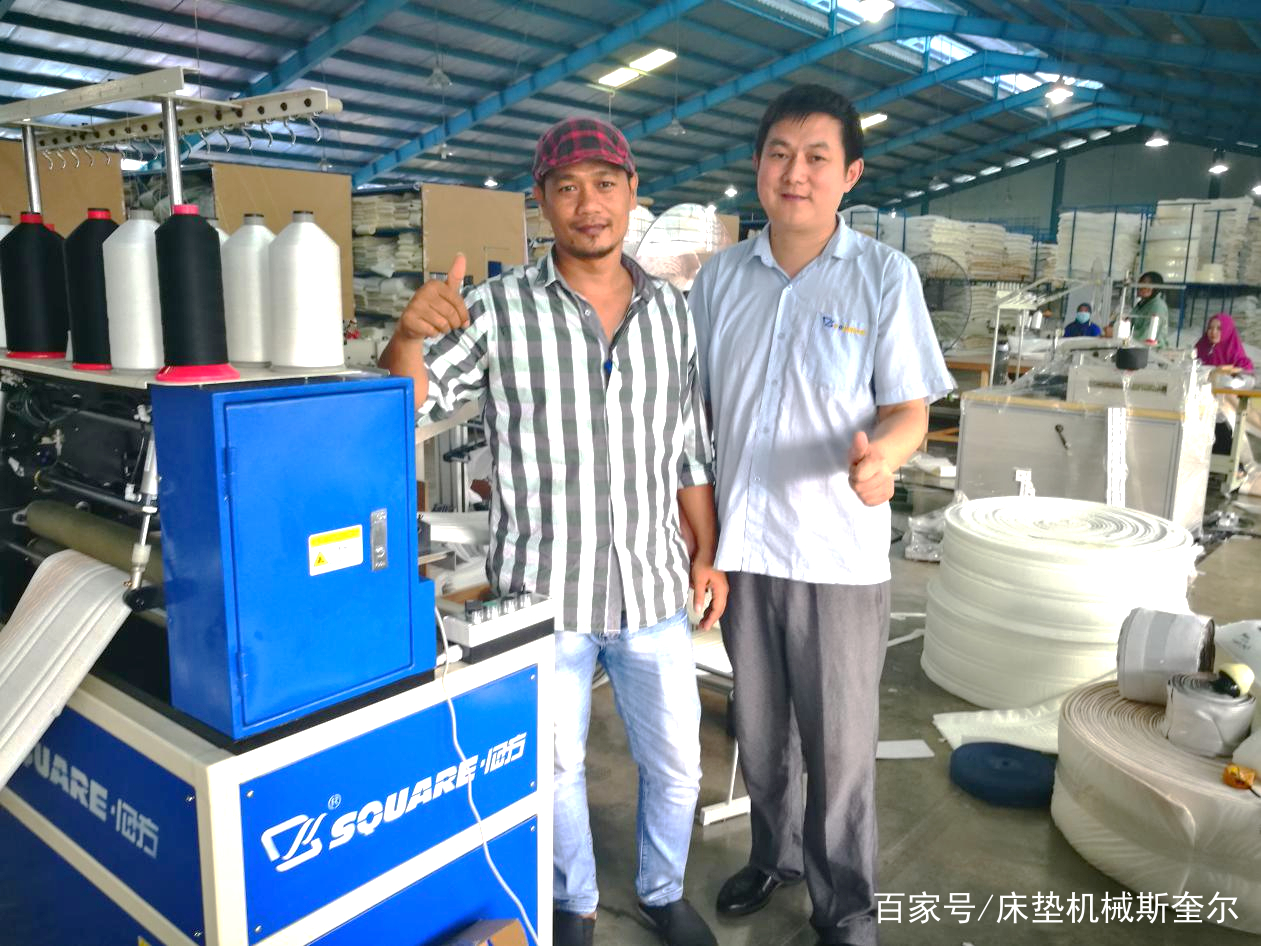 自动床垫多针侧边花样缝纫机