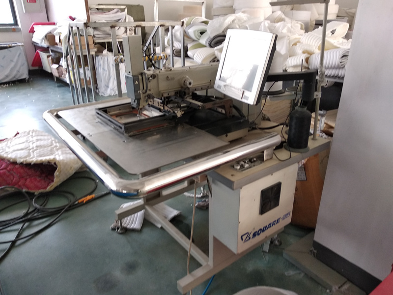 自动床垫商标机