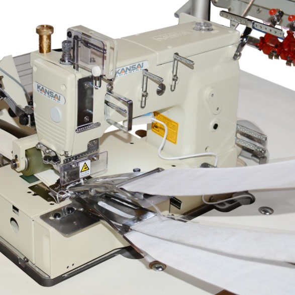 床垫拉手带缝纫切断机细节