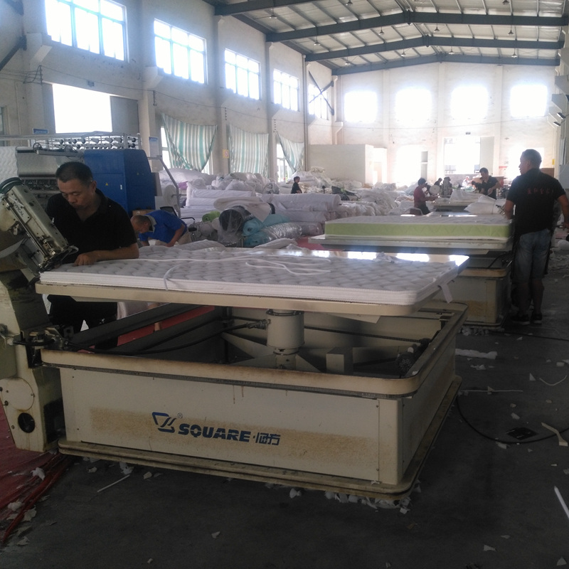 床垫围边机缝纫中